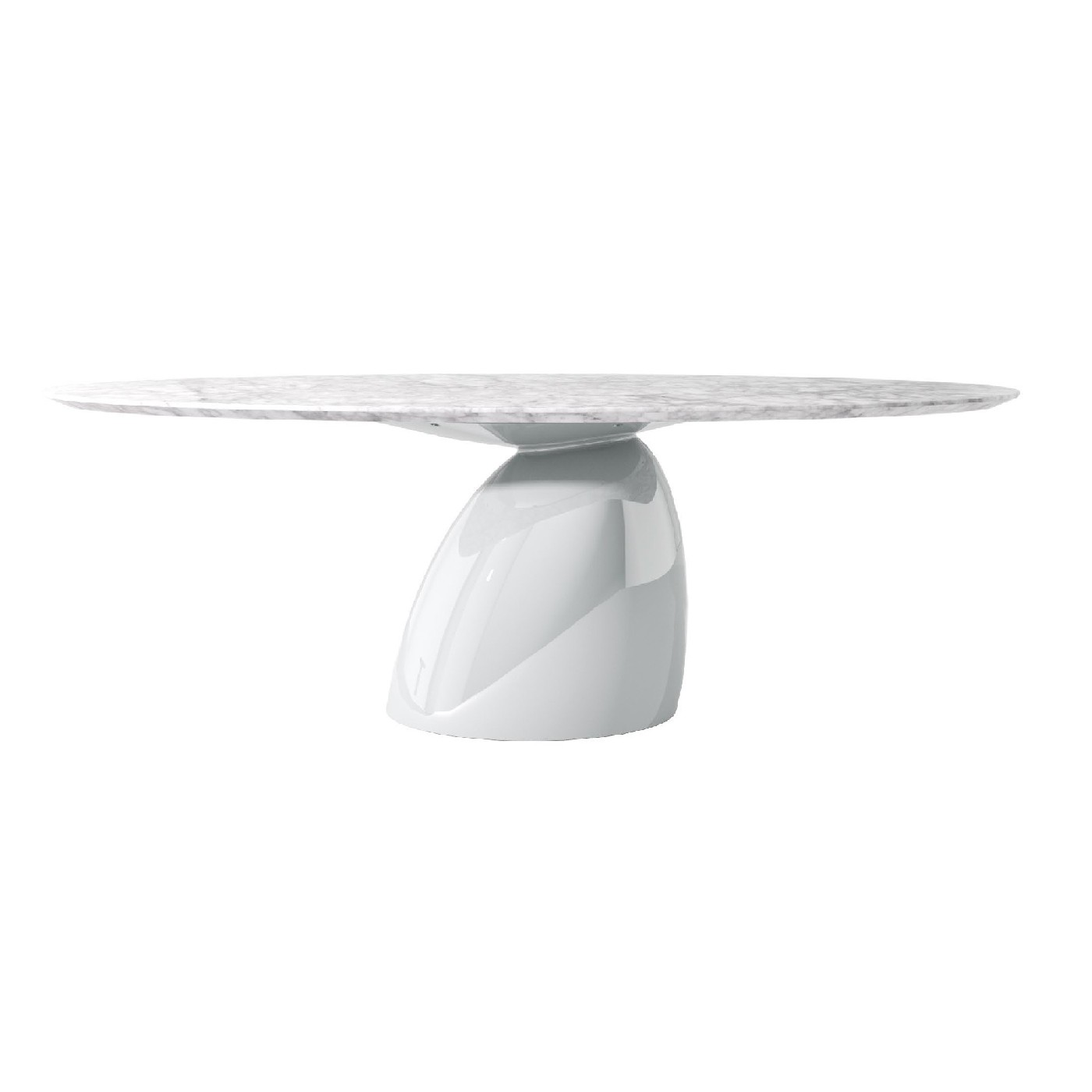 Oval Marble Dining Table