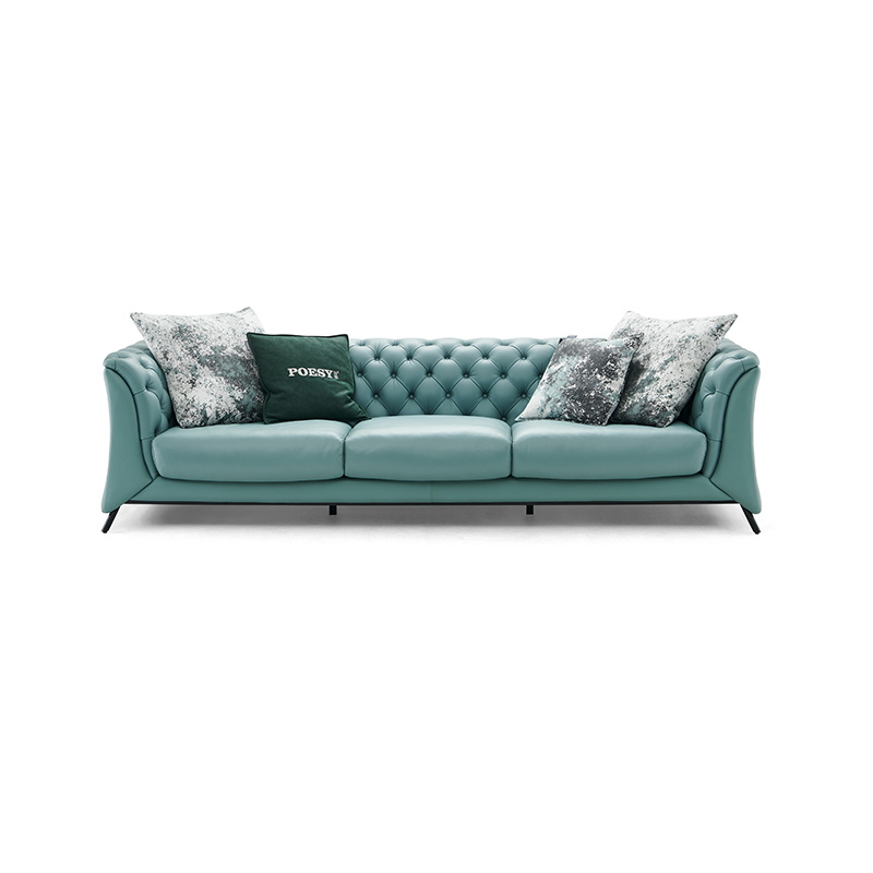 Modern Leather Sofa For Living Room