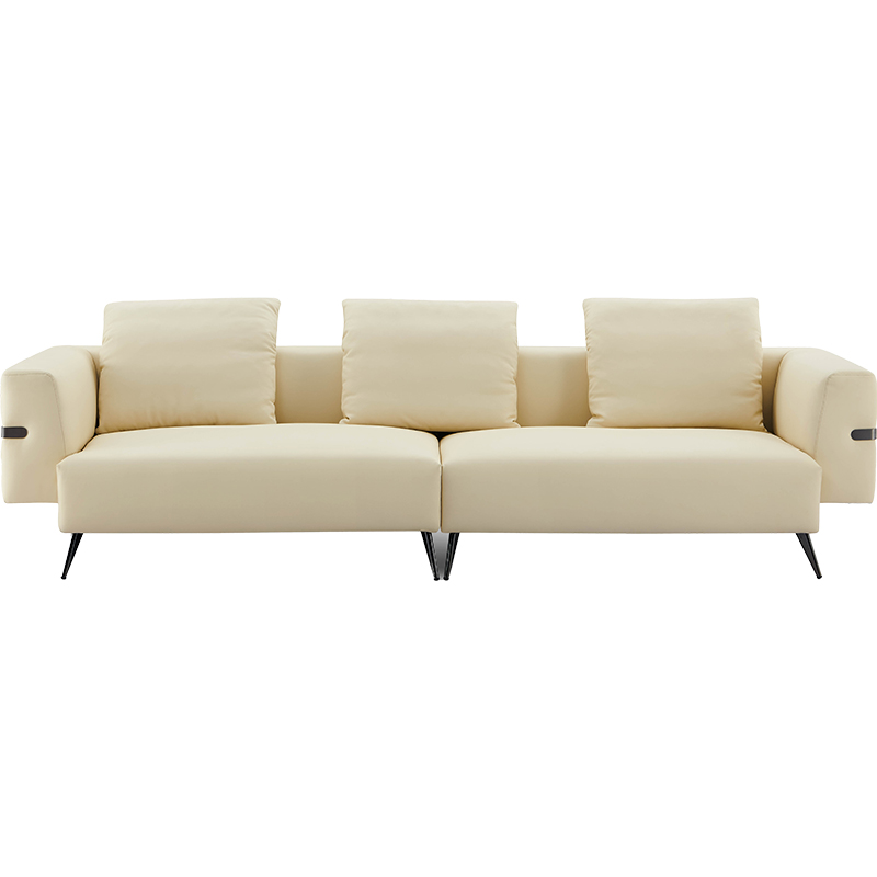 Minimalist Design Sectional Leather Sofa