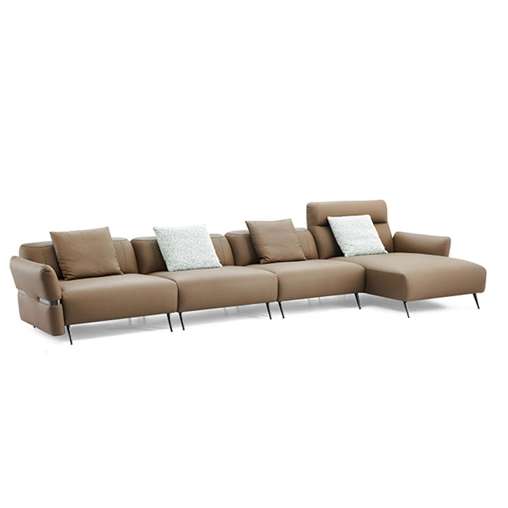 Fabric Couch L Shaped Living Room Sofa