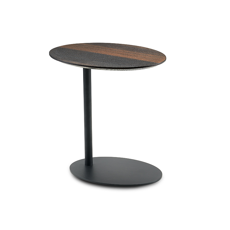 Small Spaces MDF and Metal End Table